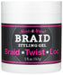 Nicole & Alyssa Braiding Gel 5oz, No Flakes or Buildup, Extra Hold for Braids, Locs & Twists
