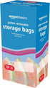Amazon Basics Reclosable Gallon Food Storage Bags, Stand & Fill Base, 120 Count