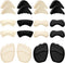 Geyoga 12 Pairs Heel Grips Liner Cushions Inserts for Loose Shoes, Metatarsal Pads and Adjustable Toe Filler Inserts