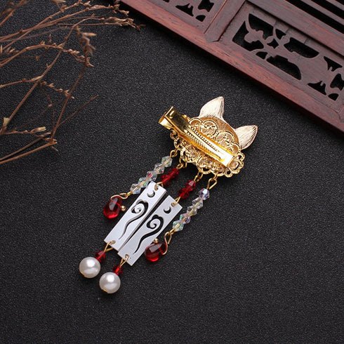 KALLORY Japanese Hair Pin, Chinese Hair Clip Kimono Accessories, Geisha Antiquity (1 Pair)
