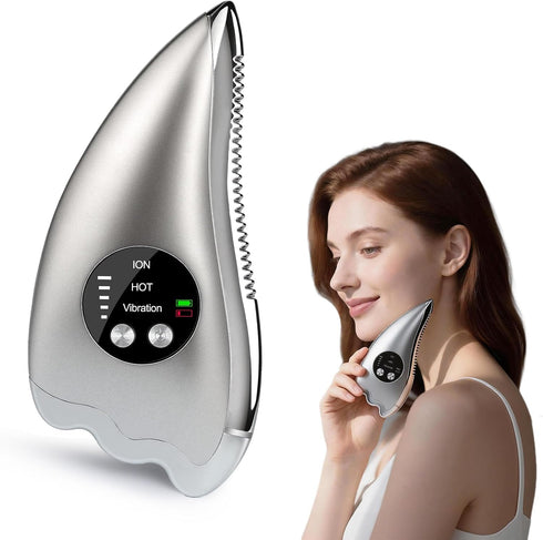 NANSIKE Electric Scraping Plate Gua Sha Massage Tool with Heat Vibration and Microcurrent