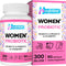 Vaginal Probiotics for Women, 300 Billion CFUs, 60 Caps for Vaginal & Urinary Tract Health