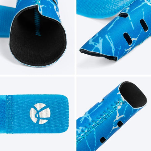 Kuangmi Finger Sleeve Support Protector, Finger Splint Brace for Pain Relief and Sports Injury Prevention