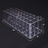 Lip Gloss Organizer, Acrylic Lipstick Holder, Clear Cosmetic Countertop Organizers, 27 Spaces