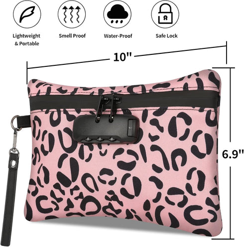 Smell Proof Bag, Dog-Tested Containers with Lock, Odor Proof Case Storage Bags for Your Accessories