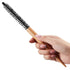 Mini Roller Quiff Brush for Hair Styling - Round Comb for Thin Short Hair, Bangs, Beard Lifting (10 Inch)