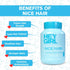 Hair Vitamins To Help Thinning and Fallout - Supplement To Grow Hair Faster, Stronger & Healthy Skin & Nails, 60