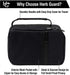 Herb Guard Black Large Case with Hanging Combination Locks