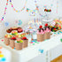 100 Pieces Ice Cream Cups - Paper Disposable Sundae Bowls, Kraft Paper Hot Cold Soup Snack Yogurt Dessert Small Cups