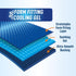 Miracle Back Relief Gel-Infused Compression Wrap for 360-Degree Neck, Shoulder & Back Support, Comfortable Upper/Lower