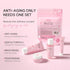 Sakura Travel Skincare Set for Teenage Girls - 4 Piece Gentle Skin Cleaning & Care Travel Size Kit