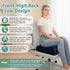 Adult Booster Seat Cushion for Chair, Extra Thick Lift Cushions for Elderly, Office Chair Booster Seat Riser Cushion