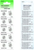 SKOANBE 20Pack 1.5V SR927SW LR926 395 399 AG7 Watch Button Cell Batteries