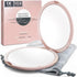 Magnifying Compact Mirror for Purses, 1x/10x Magnification – Double Sided Travel Makeup Mirror, 4 Inch Small Pocket or