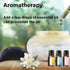 Lmtlinda 3 10 ml Air Aroma Diffuser - Colorful Night Light and Soothing Water Flow Sound - Suitable for Children, Pets