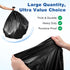 Store 30-33 0.9MIL,100 Count, 32"x38" Commercial, Gallon Trash Bags, Black Garbage Bags, Bolsas de Basura, Durable