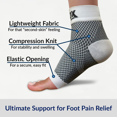SB SOX Ankle Compression Sleeve: Best Arch Support for Plantar Fasciitis Relief