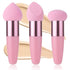Sibba 3 PCS Makeup Sponges, Foundation Beauty Blender, Wet and Dry Applicator, Cosmetic Concealer Face Brush