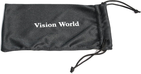 V.W.E. 2 Pairs Deluxe Reading Glasses - Comfortable Stylish Readers, 1.75x Magnification (2 Black Pairs)