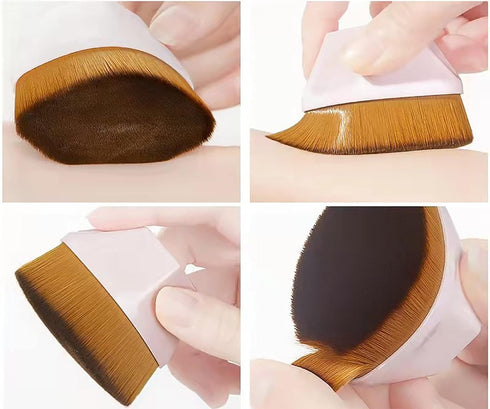 Magic Makeup Brush Set - Portable Professional Foundation Brush, Face Blush Brushes, Large Soft Base Beauty Tool