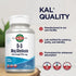 KAL Vitamin D3 & Magnesium Glycinate - Enhanced Absorption Formula with BioPerine for Muscle & Bone Health Support,