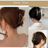 Mehayi 3 PCS Large Gold Metal Hair Claw Clips - Cute Alloy Big Hair Clamps for Thick Thin Hair, Fashion Accessories