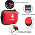 Mini First Aid Kit - 120 Piece Small Waterproof Hard Shell Medical Kit for Car, Home, Office, Travel, Camping, Outdoor