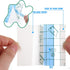 Nuanchu 4 Rolls Transparent Dressing Adhesive Bandage, 2'' x 21.87 Yard Clear Medical Tape