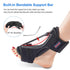 2 Pack Adjustable Plantar Fasciitis Night Splint - Improved Dorsal Brace for Effective Relief from Foot Drop, Achilles