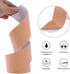 Kinesiology Tape Precut (1 Pack), Elastic Therapeutic Sports Tape for Pain Relief and Injury Recovery, Beige