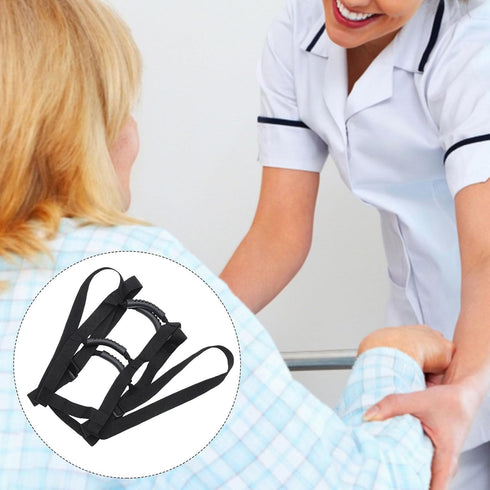 PERSELOSO Bed Ladder Grip Rope Bed Safety Handle Rail for Elderly Seniors Disabled Patients Assist Pull-up Support