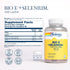 Solaray Bio E with Selenium Supplement, 400iu, 120 Count