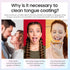 Tongue Scraper for Adults, 5PCS with Case, Helps Fight Bad Breath