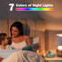Paussion 25 Dimmable 7 White Noise Machine with Smart Alarm Clock, Soothing Sounds, Portable Sleep Sound Machine Aid