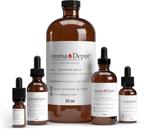 Aroma Depot Kush Fragrance Oil 120ml Premium Kush Essential Oil with Dropper for Candle Making, Soap Making & Bath Bombs. Undiluted & Alcohol-Free Scented Oil. (4 fl oz.)