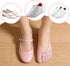 Sibba 5 Pairs Orthopedic Toe Compression Socks, No Show Five Finger Toe Separator Socks for Bunion, Low Cut Liner