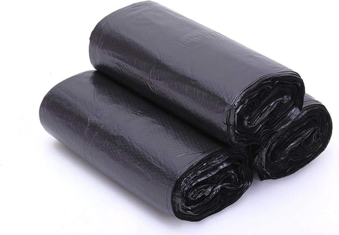 NO.1987 commerce 1.2-1.5 Gallon Small Trash Bags, Black Garbage Bag , Wastebasket Trash Bags