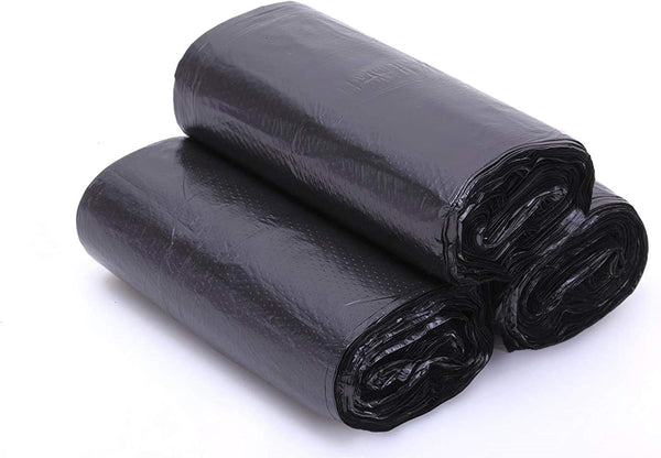NO.1987 commerce 1.2-1.5 Gallon Small Trash Bags, Black Garbage Bag , Wastebasket Trash Bags