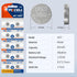PKCELL 20-Pack SR927SW 395 1.5V LR927 AG7 Watch Battery Batteries Button Cell Batteries