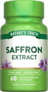 Nature's Truth Saffron Extract Capsules | 60 Count | Concentrated Extract | Non-GMO & Gluten Free Supplement