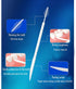 LBY 600pcs Plastic Toothpicks, Interdental Toothpicks with Curved Blade for Teeth Cleaning