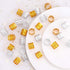 Tbestmax 200 pcs Dreadlocks Beads Hair Braid Rings Clips, Silver and Gold Metal Cuffs for Hair Decoration