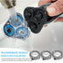 HQ8 Replacement Heads for Philips Norelco Aquatec Shavers, Compatible with PT720, PT730, AT810 Models, 3pcs