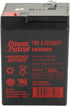 Interstate Batteries 6V 4Ah Fire & Security Battery (F1 Terminal), SLA AGM VRLA Rechargeable Replacement