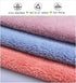 Microfiber Rags Bulk, Multi-Functional Reusable Kitchen Wipes, Absorbent Dish Cloths in 6 Colors