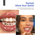 CiikDux DIY Tooth Gems Kit, Tooth Jewelry Gems Kit with 770 Crystals in 12 Shapes, Teeth Jewelry Starter Kit