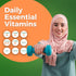 Halal Adult Multivitamin Gummies for Men, Women, Complete Nutritional Support with Biotin, Vegan, Natural Fruit