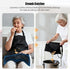 Noverlife Adjustable Adult Bib with Large Crumb Catcher Pocket, Reusable Eating Apron for Elderly Dining Clothing