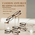 LUFF 4Pcs Anti-Blue-ray Reading Glasses, Portable Ultra-Light Readers (3.0X)