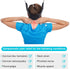 Portable Cervical Neck Traction Device, Neck Stretcher Hammock Over Door for Pain Relief, Spine Decompression Sling